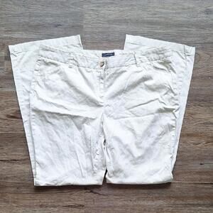 Lands End Beige Pant Size 18